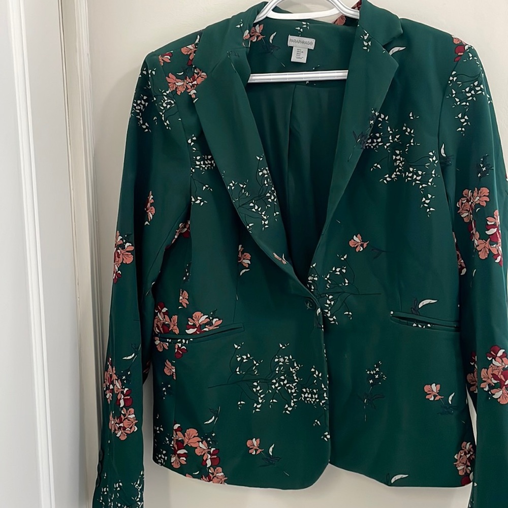 N E W Floral blazer